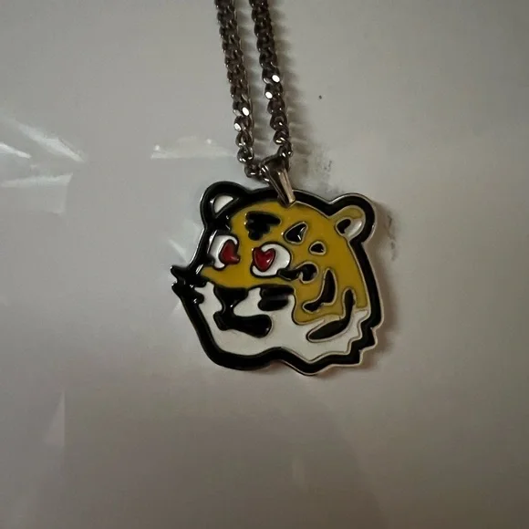 Louis Vuitton x Nigo Tiger Pendant Necklace
